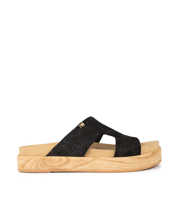 Cut: Arborius Perforated Suede Black