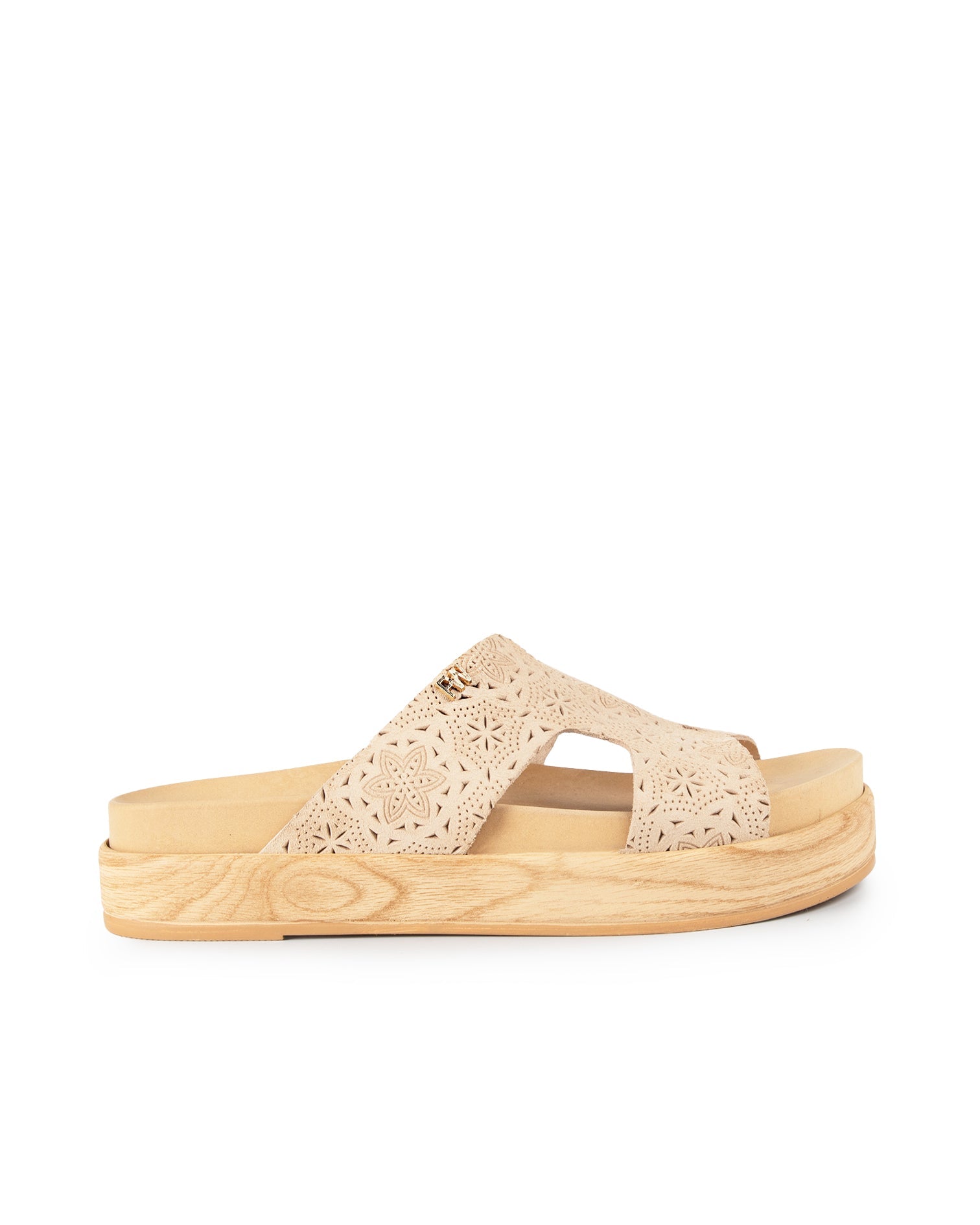 Corte: Arborius Grabado Gamuza Beige