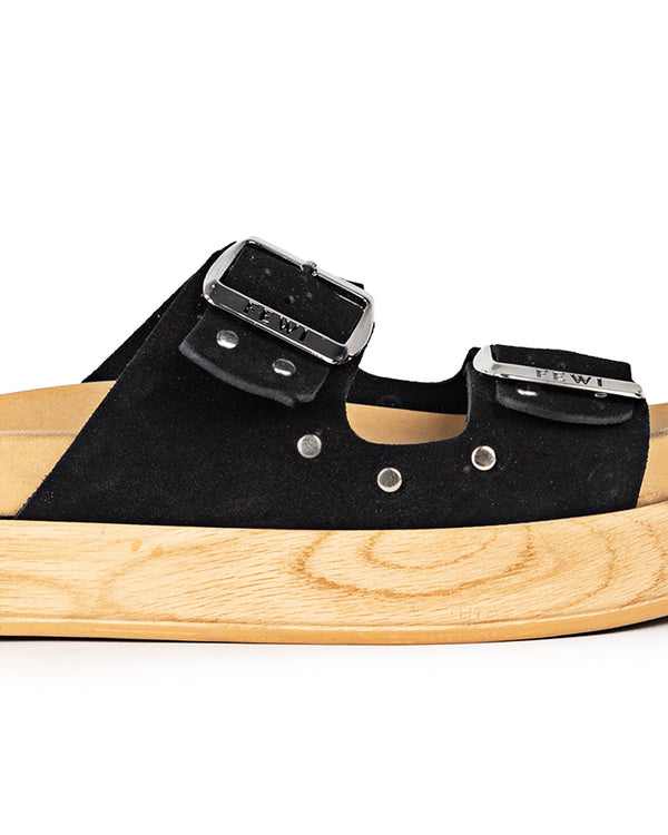 Cut: Black Suede Studs Mare