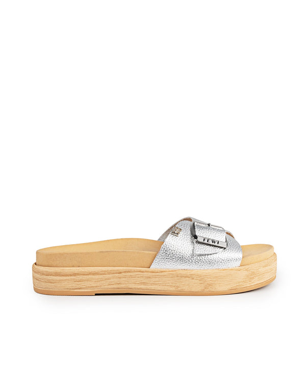 Cut: Caelia Laminated Silver Marseille