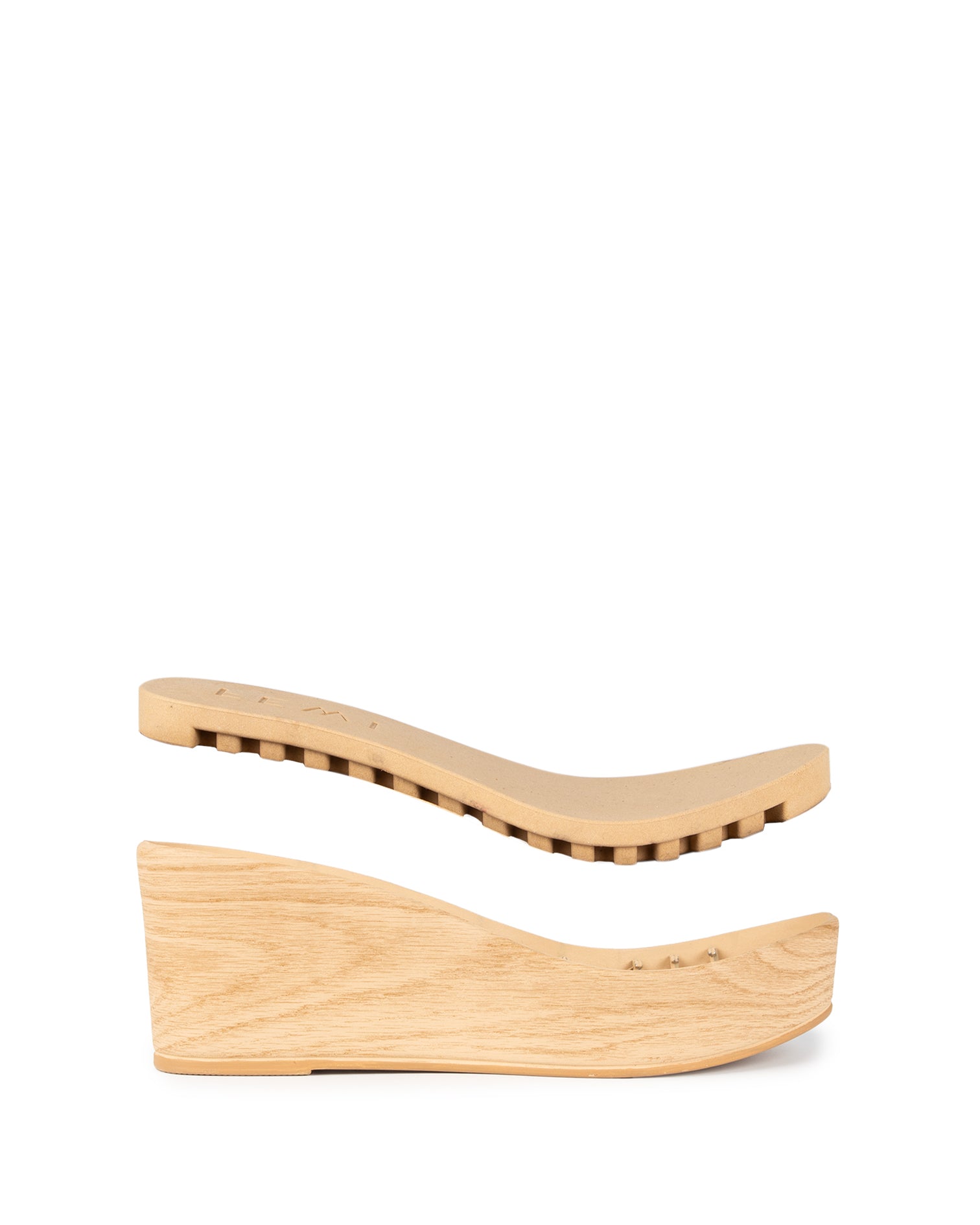 Suela: Plataforma Cuña Aqua Madera con Plantilla