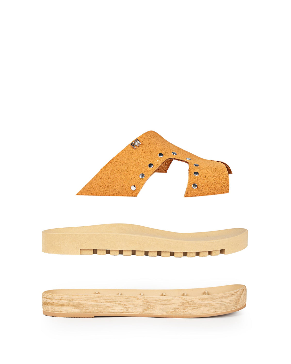 Arborius Suede Studded Leather