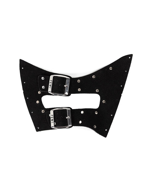 Cut: Black Suede Studs Mare