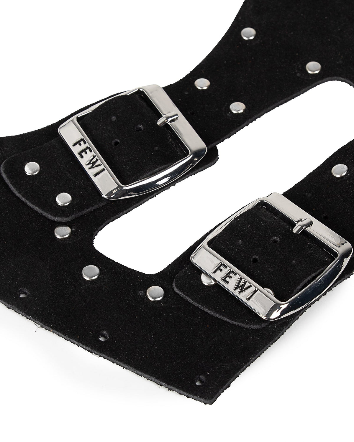 Mare Suede Studs Black