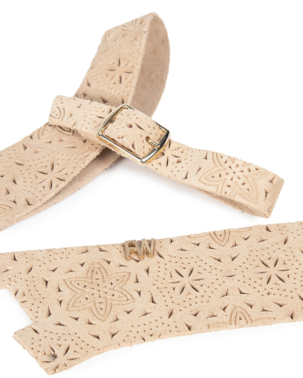 Litore Perforated Suede Beige