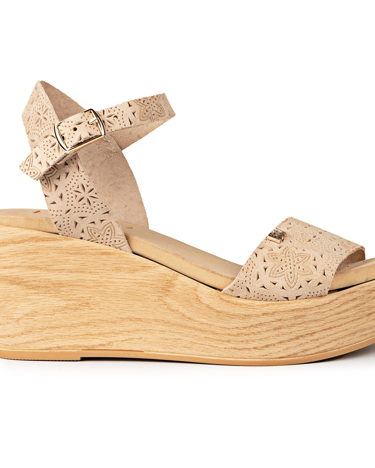Litore Perforated Suede Beige