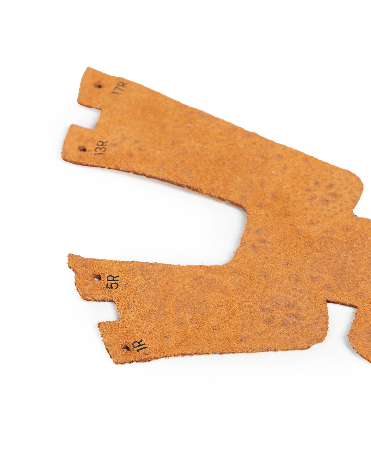 Silvanus Perforated Suede Leather