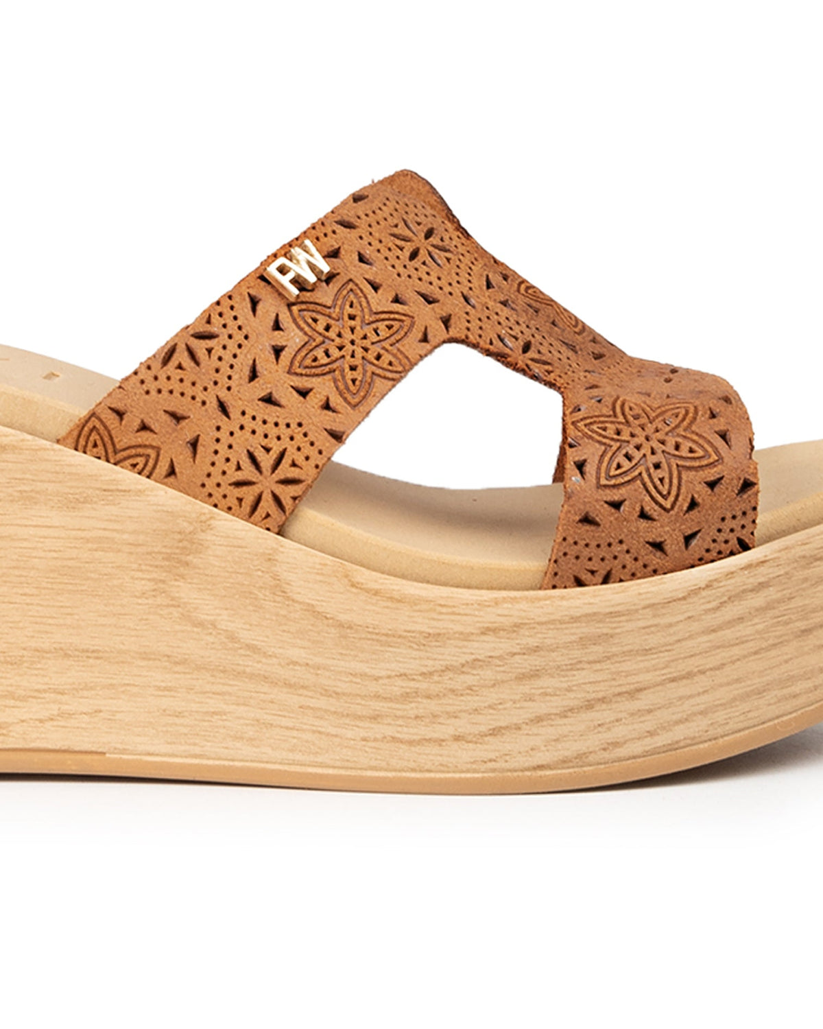 Silvanus Perforated Suede Leather