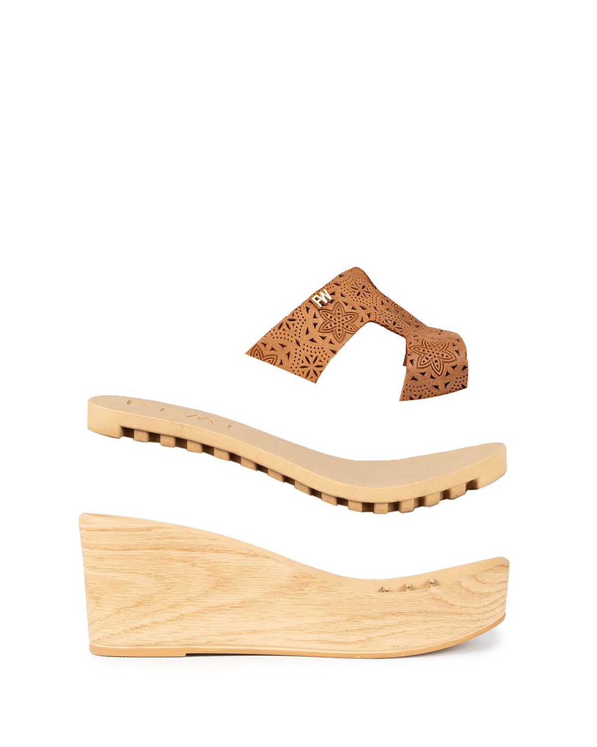 Silvanus Perforated Suede Leather
