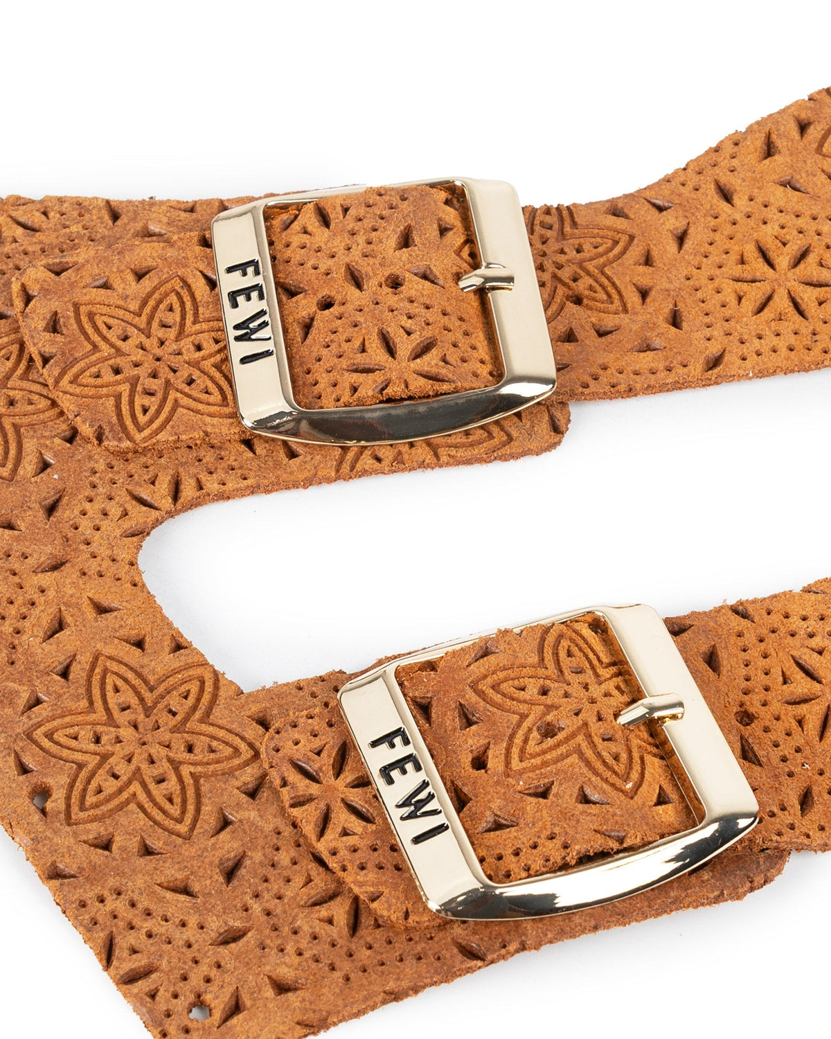 Suede Perforated Leather