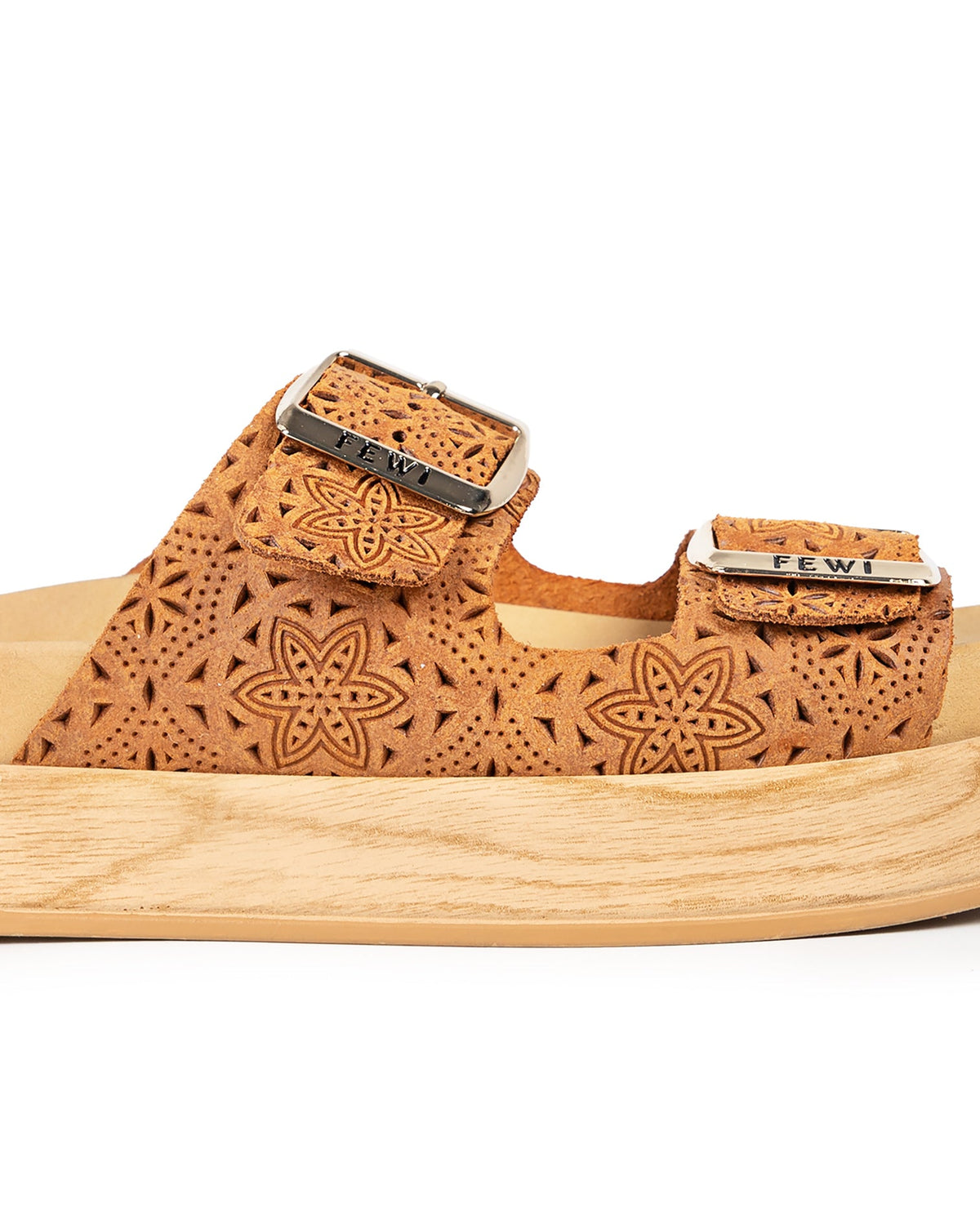 Suede Perforated Leather