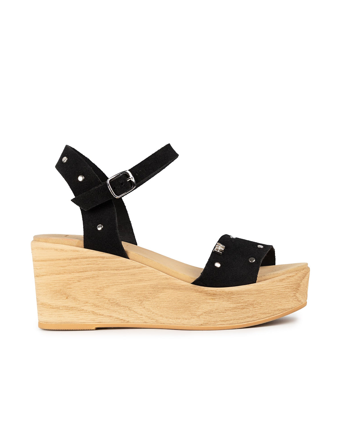 Litore Suede Studs Black